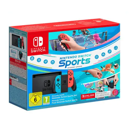 קונסולה Red & Blue Version 1.1 Nintendo Switch Sports + 12M Online CODE Nintendo Switch