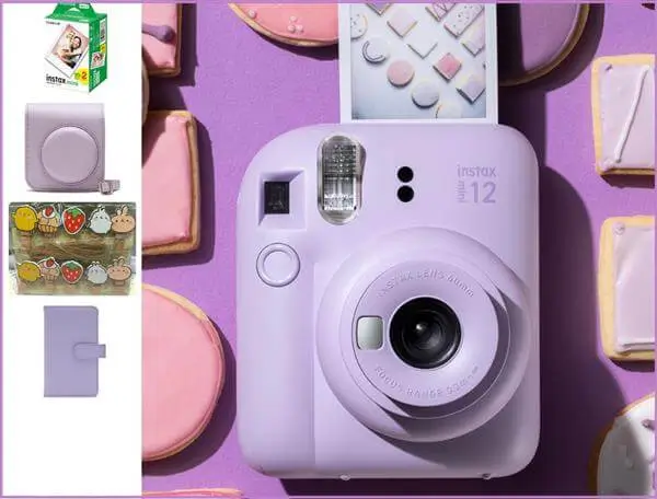 מארז מתנה מהודר Instax Mini 12 Fujifilm Instax