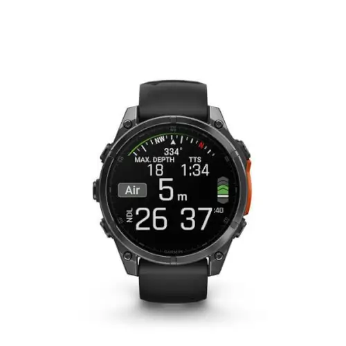 שעון חכם 47 מ"מ Fenix 8 Amoled גרמין - Garmin