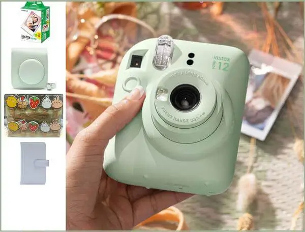 מארז מתנה מהודר Instax Mini 12 Fujifilm Instax