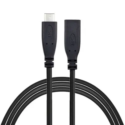 כבל USB-C זכר ל- USB-C נקבה DM268  UNITEK 