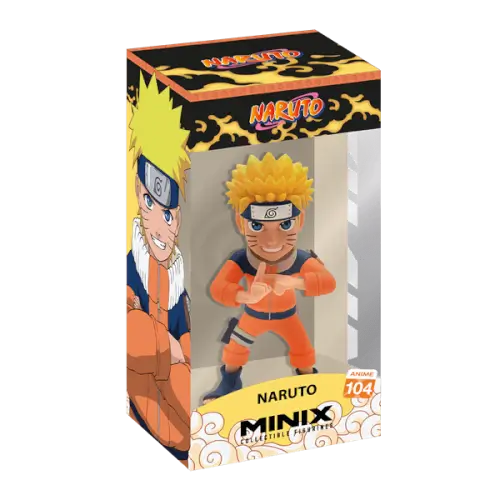 פסלון אספנות Naruto Iconic Pose with Fire MINIX - מיניקס