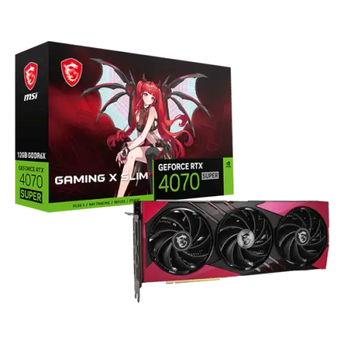 כרטיס מסך GeForce RTX 4070 Super 12GB Gaming X Slim MLG MSI