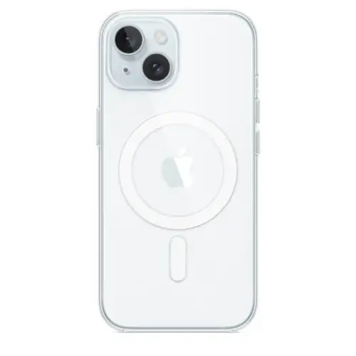 כיסוי שקוף IPhone 15 Clear Case with MagSafe Apple