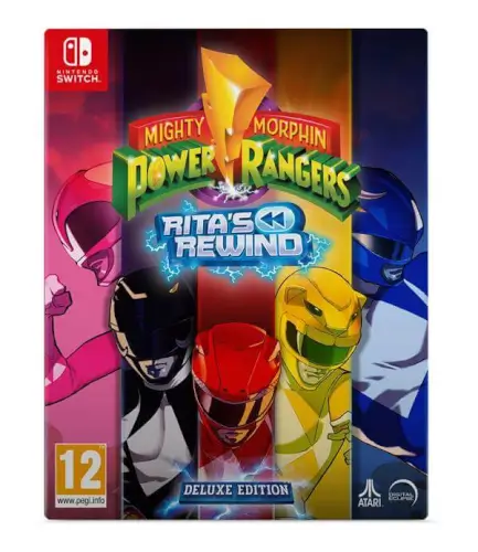 Mighty Morphin Power Rangers Rita's Rewind Deluxe Edition Nintendo Switch