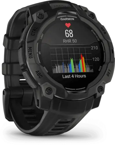 שעון ספורט חכם 45mm Instinct 3 AMOLED גרמין - Garmin