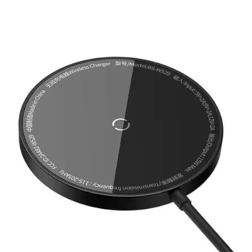 מטען אלחוטי מגנטי Mini3 Magnetic Wireless Charger 15W Baseus