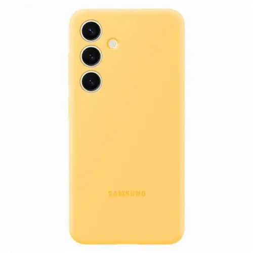 כיסוי SILICONE CASE S24 YELLOW Samsung