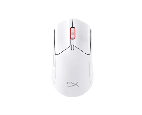 עכבר גיימינג אלחוטי לבן  Pulsefire Haste 2 Ultra Light 6N0A9AA HyperX