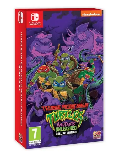 Teenage Mutant Ninja Turtles Mutants Unleased Deluxe Edition Nintendo Switch