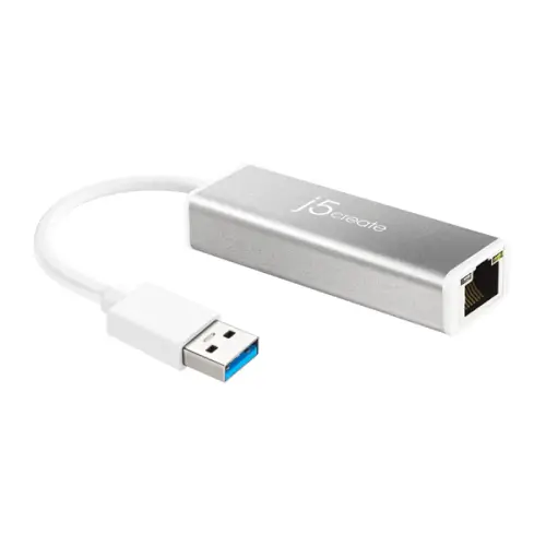 מתאם רשת USB 3.0 Gigabit Ethernet J5CREATE