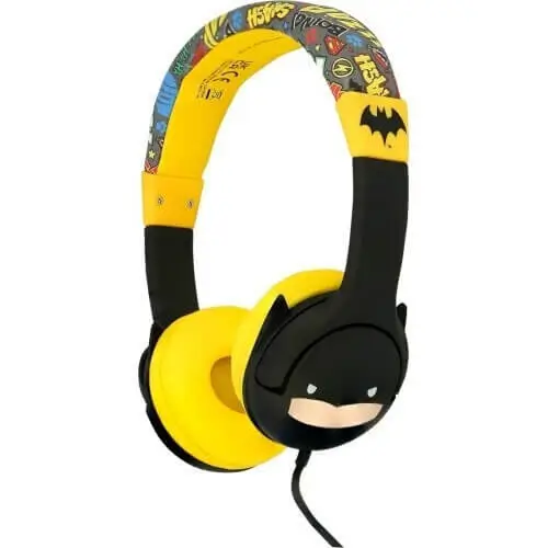 אוזניות קשת חוטיות לילדים Batman With Ears Headphones OTL