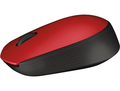 logitech wireless mouse m171 red